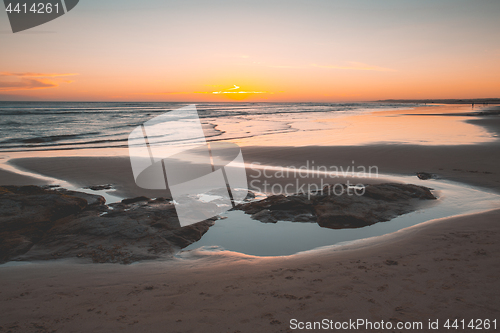 Image of Simple sunset at Birubu Beach