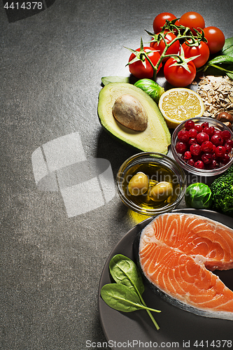 Image of Healthy diet foods for heart cholesterol and diabetes