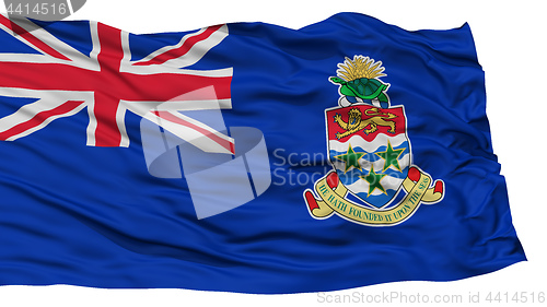 Image of Isolated Cayman Islands Flag