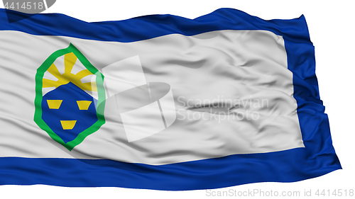 Image of Isolated Colorado City Springs Flag, United States of America