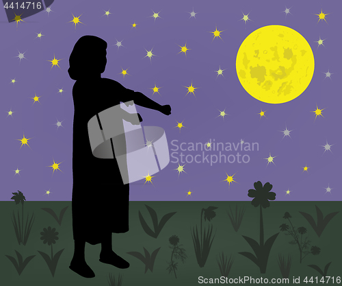 Image of Sleepwalking girl