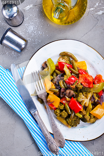 Image of fried vegetables