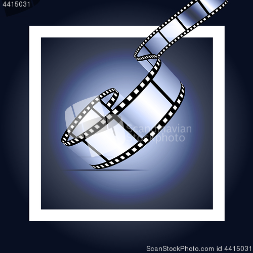 Image of Film strip background