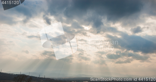 Image of sun ray