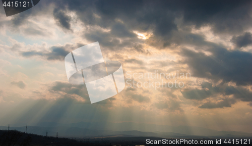 Image of sun ray