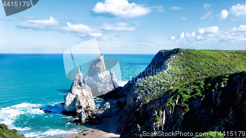 Image of Ursa Beach Cliffs, Portugal