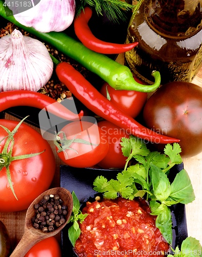 Image of Hot Salsa Sauce