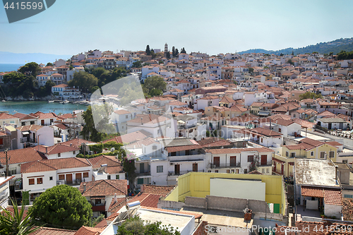 Image of Skiathos town on Skiathos island, Greece