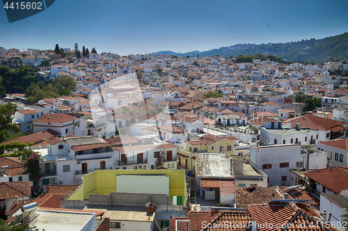 Image of Skiathos town on Skiathos island, Greece