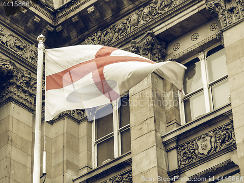Image of Vintage looking England flag