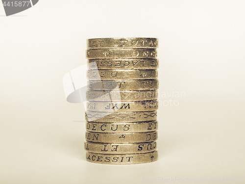 Image of Vintage British Pound