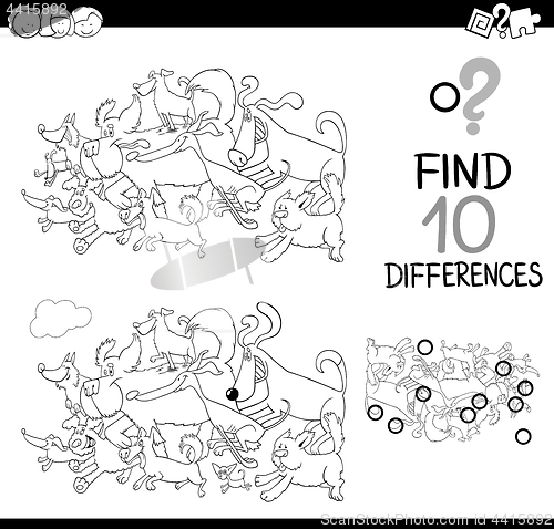 Image of details game coloring page