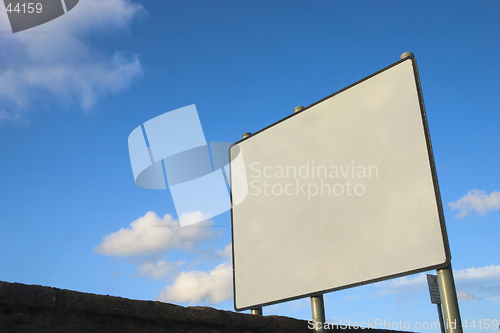 Image of Blank Sign