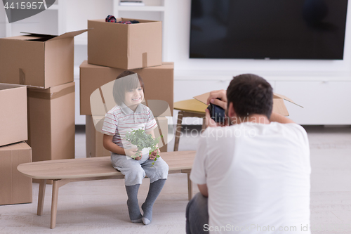 Image of Photoshooting with kid model