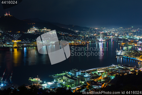 Image of Nagasaki city of Japan