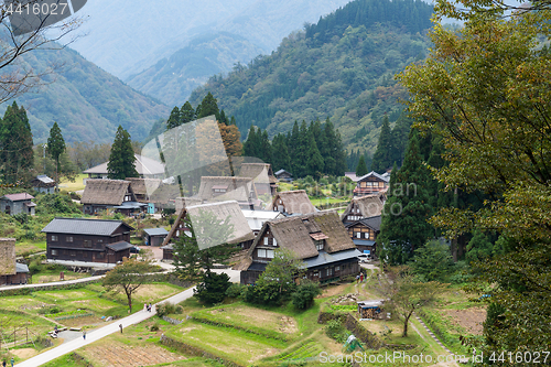 Image of Traditional Shirakawago village 