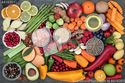 Image of Health Food Selection