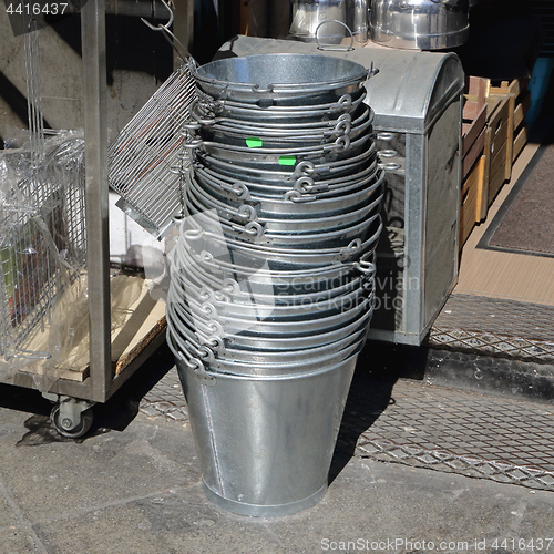 Image of Metal Buckets