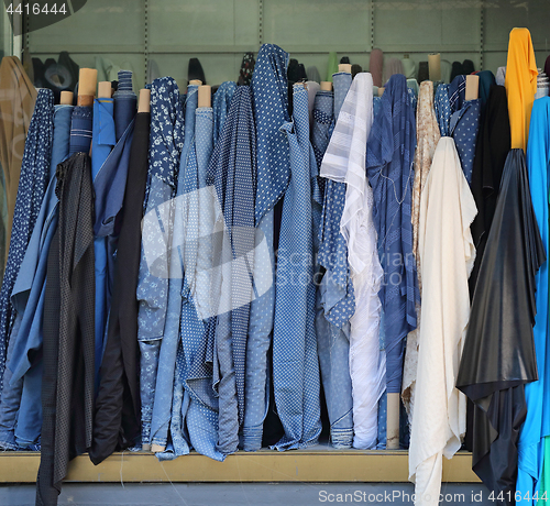 Image of Rolls of Fabric