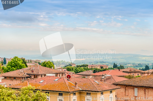 Image of Panoramic view in Siena