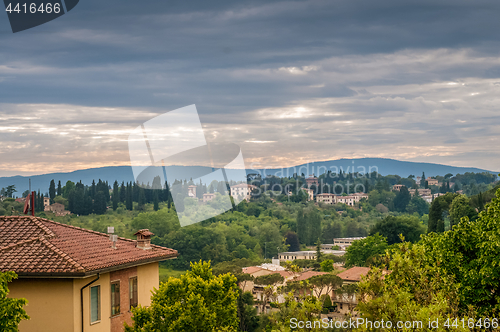 Image of Panoramic view in Siena