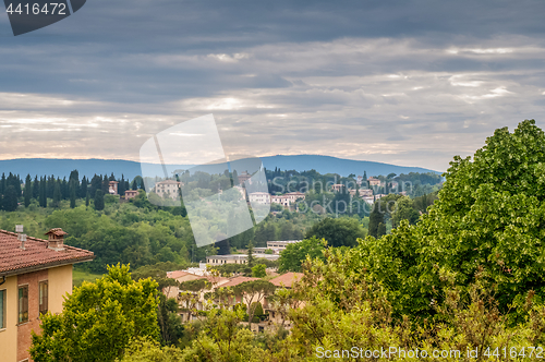 Image of Panoramic view in Siena
