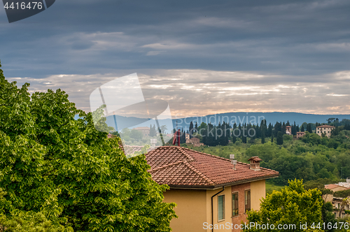 Image of Panoramic view in Siena