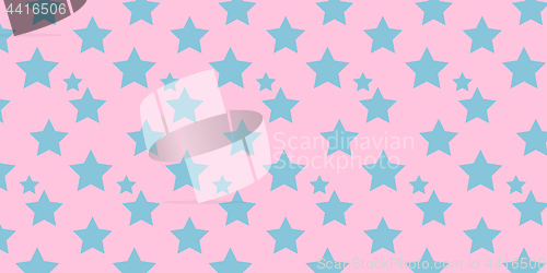 Image of stars pink background