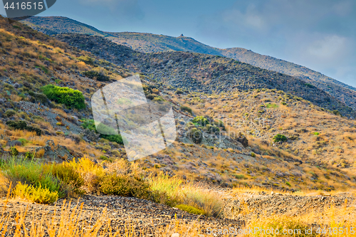 Image of Panoramic view on the mountain, Almeria, Andalusia