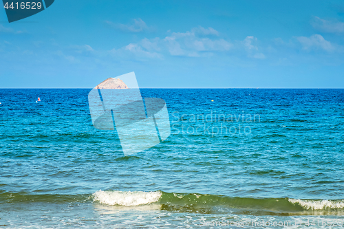 Image of Panoramic view to the sea in Almeria, Andalusia