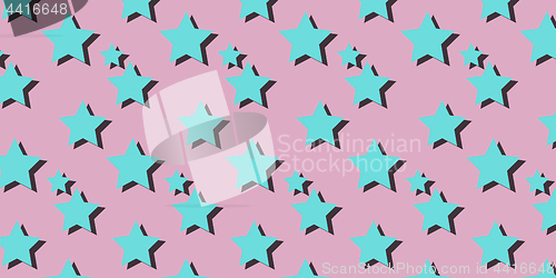Image of stars pink background