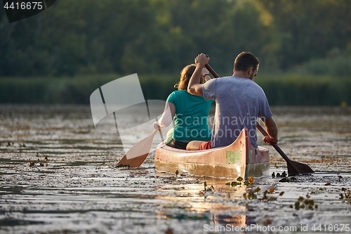 Image of Canoe tour on a river