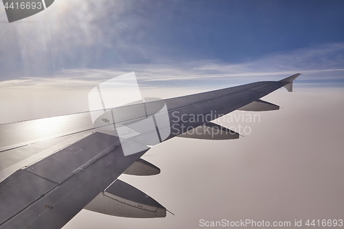 Image of Flying on a plane