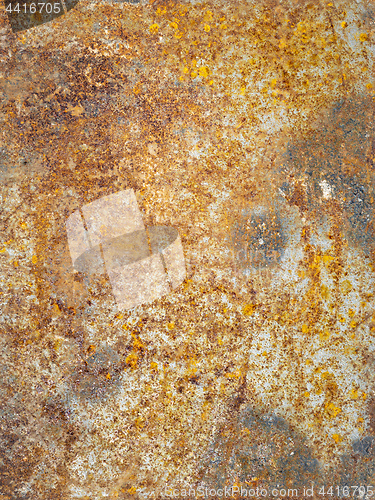 Image of typical rusty surface background