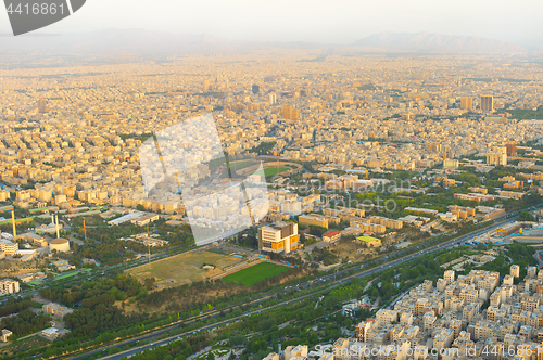 Image of Tehran overview, Iran