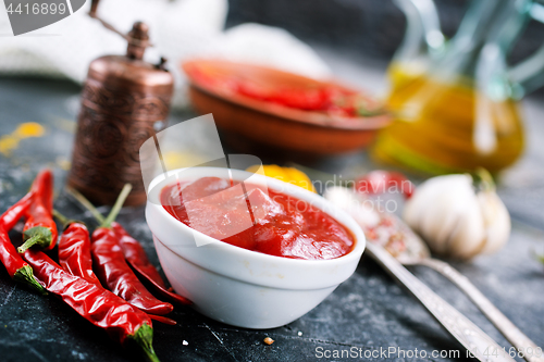 Image of chilli sauce