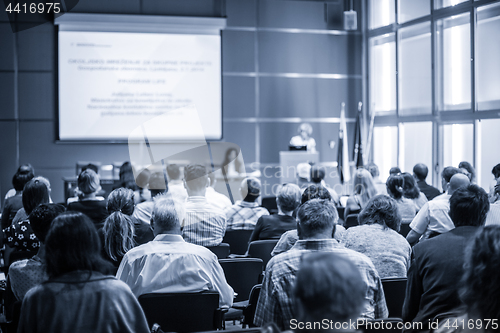 Image of Audience in the lecture hall.