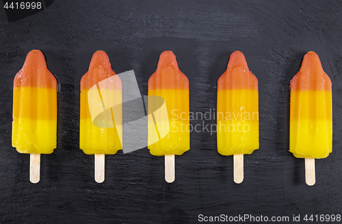 Image of Fruit popsicles ice cream