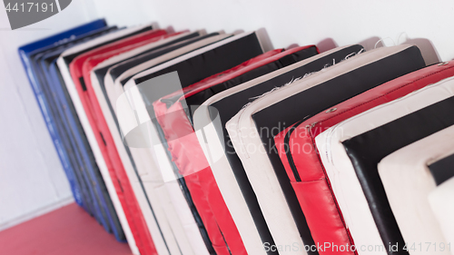 Image of Large punching pads - Selective focus