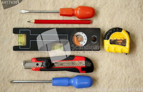 Image of tools for construction