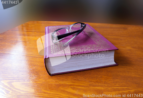 Image of book with a red cover