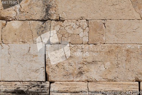 Image of Ruins of ancient city, Hierapolis near Pamukkale, Turkey