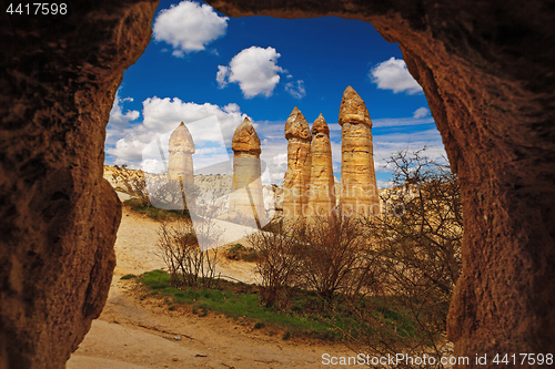 Image of Love valley near Goreme, Turkey