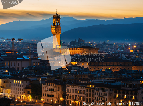 Image of Aerial view on Florence