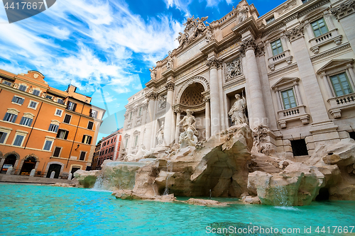 Image of Fountain in Rome, Italy