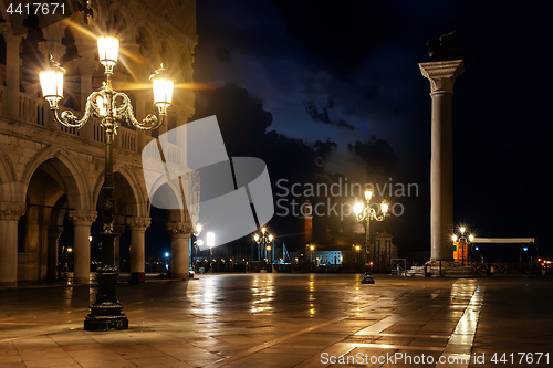 Image of At night in Venice 