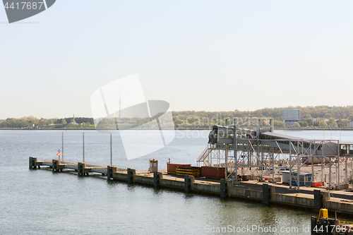 Image of Passenger walkway at the Port of Tallinn