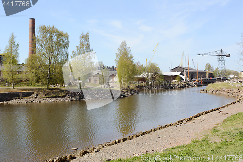 Image of View towards Suomenlinna dry dock, Finland