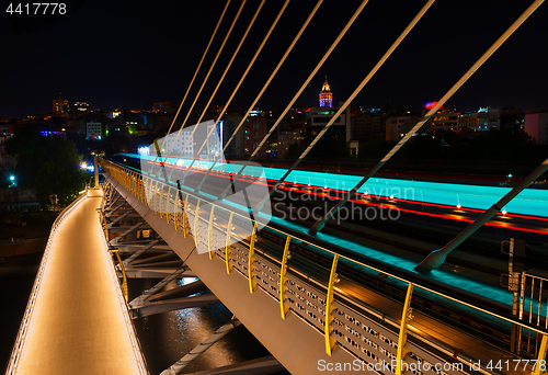 Image of Halic Metro Bridge in Istanbul