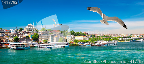 Image of Golden Horn Bay of Istanbul